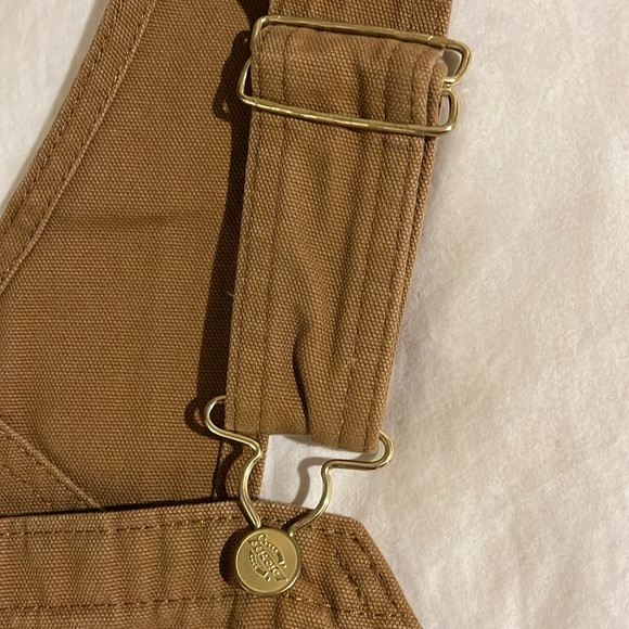 Dickies Classic Bib Overalls (32x32, Rinsed Brown Duck) - Picture 10 of 16